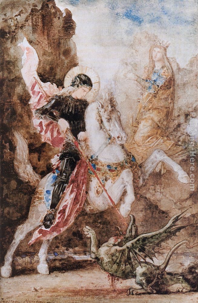 Gustave Moreau Saint Georges